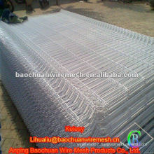 White PVC Coated Fence Panel